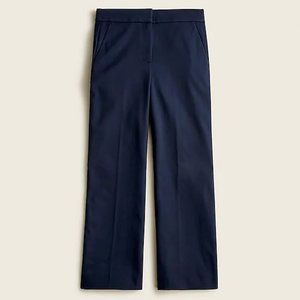 J Crew Hayden Kickout Crop Pant in Bi-Stretch Cotton
